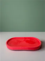Δίσκος με στρογγυλό Κερί και Τριαντάφυλλο - Image 5